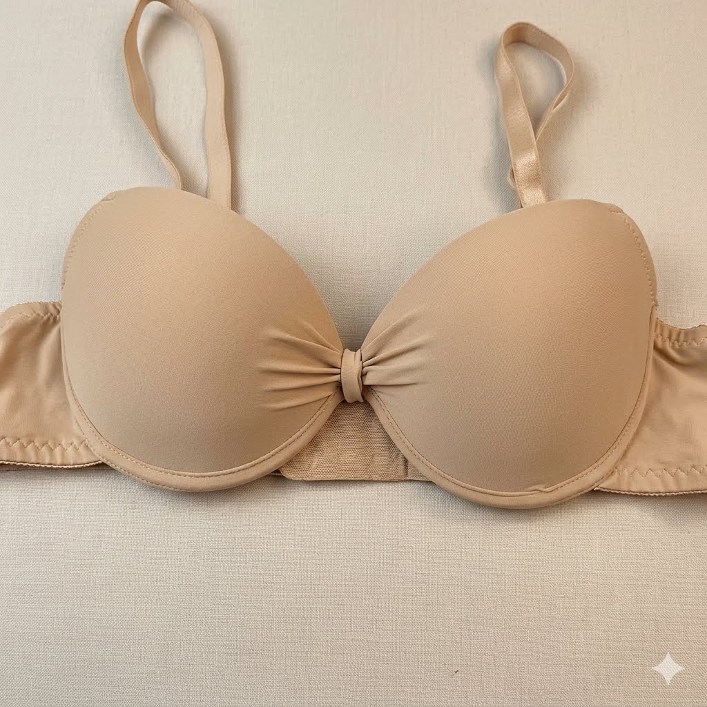 BUTTERFLY BOW PADDED BRA