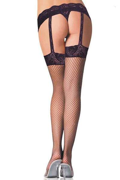 Flowers Fish Net Pantyhose Tights
